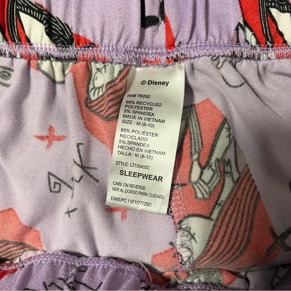 Disney The Nightmare Before Christmas Christmas Womens 2Piece Pajama Set Medium - Picture 10 of 11